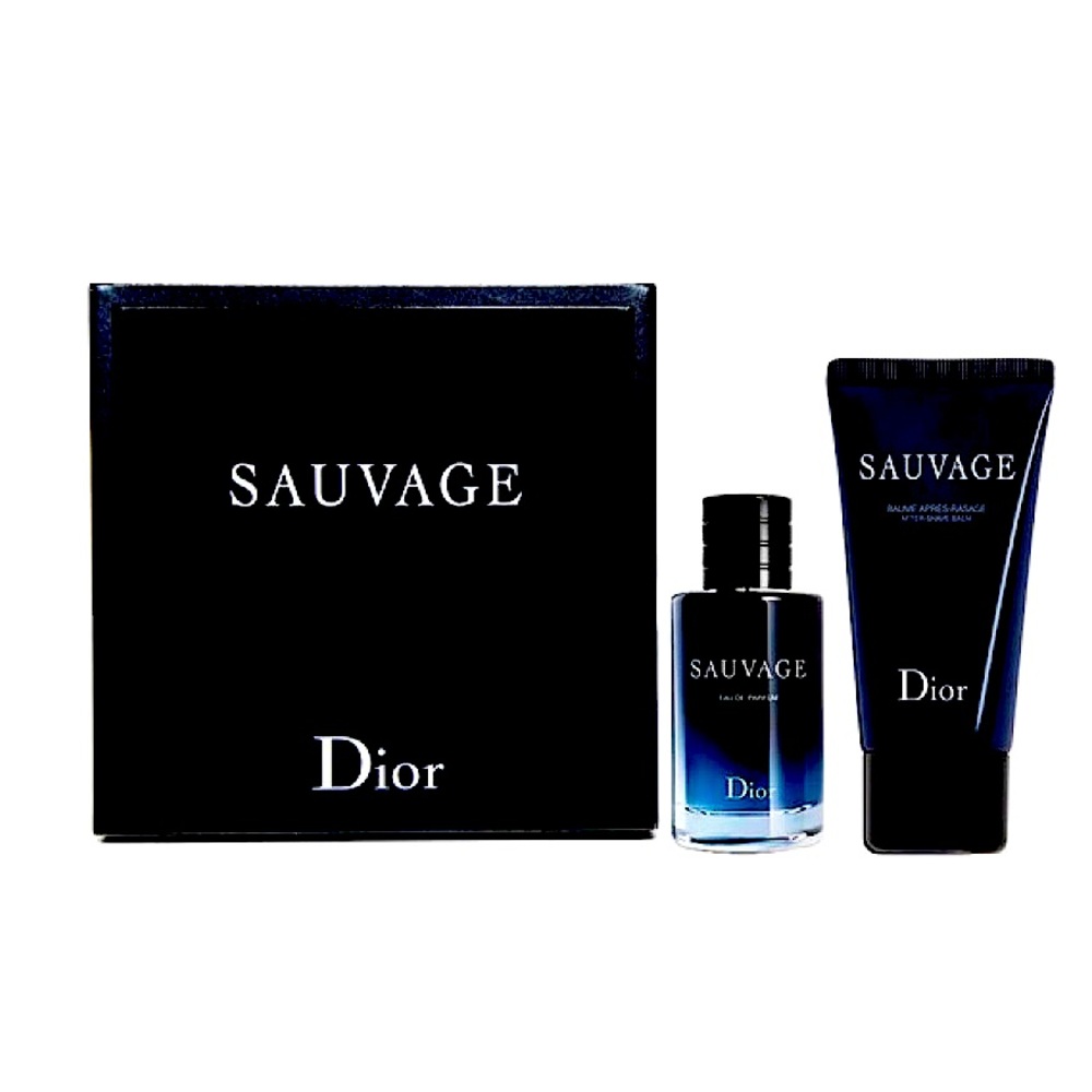 NIB DIOR SAUVAGE EAU DE PERFUM 2-PCS GIFT SET